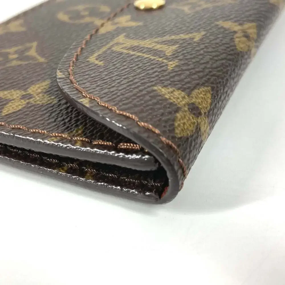 LOUIS VUITTON Brown Monogram Canvas Pochette Pouch